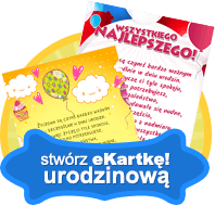 E-kartki na urodzinowe - tja.pl